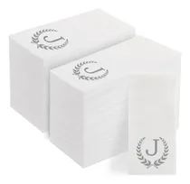 Comprar Servilletas Desechables Con Monograma - Letra J, 200 Piezas