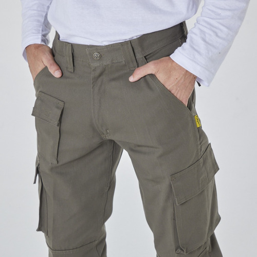 Pantalón Cargo Pampero Original Reforzado 1° Calidad Fac A-b