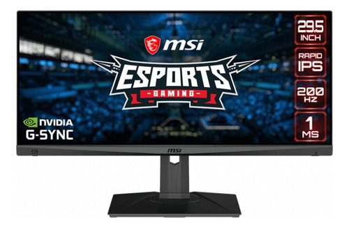 Monitor Msi 30.0 Mag301rf Optix Ips 2560x1080 Dp/hdmi 200hz 