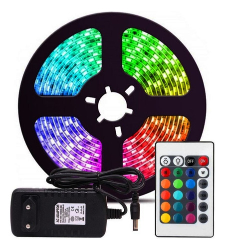 Cinta De Luces Led Rgb Profesional 5 Metros