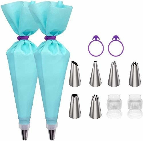 Piping Bag And Tips Set, Cake Decorating Kit For T3zfx