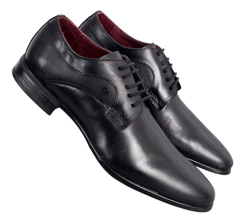 Zapato Hombre Cuero De Vestir L'epoque Damien 01 Elegante