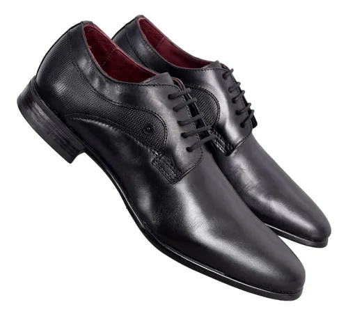 Zapato Hombre Cuero De Vestir L epoque Damien 01 Elegante