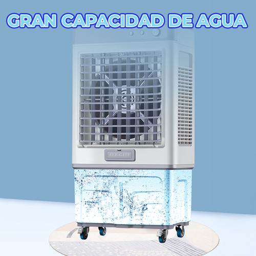 Aire Acondicionado Portátil Capacidad 60 Lts 3 Velocidades Ele-Gate CLR.78 Color Blanco