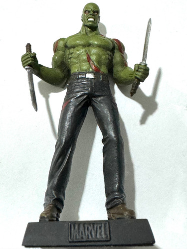 Eaglemoss Marvel Drax Guardianes #9 Plomo Importado