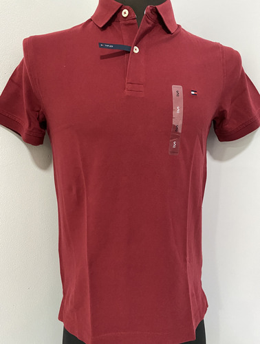 Camiseta Tommy Hilfiger Tipo Polo Slim Fit Thflex Talla S