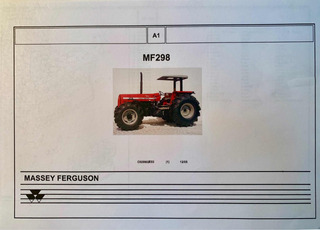 Massey Ferguson MF 703 prensa manual de instrucciones de manejo 1961 a partir de ser-nr 4766 