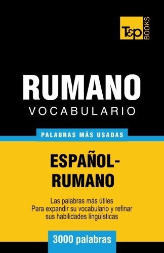 Vocabulario Espanol-rumano - 3000 Palabras Mas Usadas