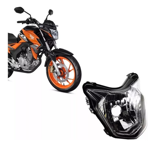 Farol Bloco Optico Honda Cb Twister 250 - Modelo Original