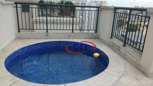Imagem 2 de 30 de Apartamento Cobertura Para Locação, Baeta Neves, São Bernardo Do Campo. - Ap2811