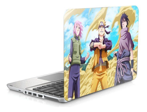 Skin Adesivo Para Notebook 15 Naruto Sasuke Sakura B35