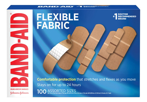Band-aid - Vendas Adhesivas De Tejido Flexible Que Brindan .