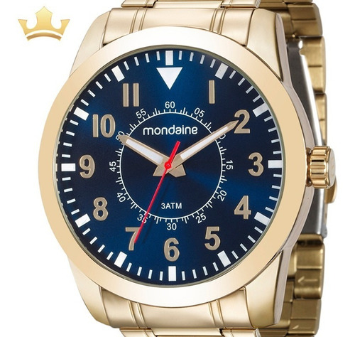 Relógio Mondaine Masculino 99138gpmvde2 C/ Garantia E Nf
