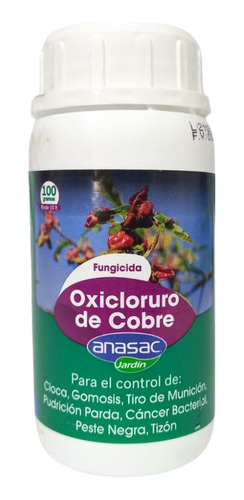 Fungicida Oxicloruro De Cobre 100 Gr Anasac