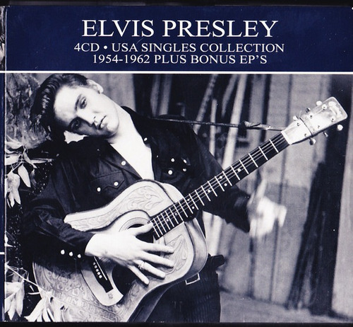 Elvis Presley Usa Singles Collection 1954-1962 4cd Nuevol