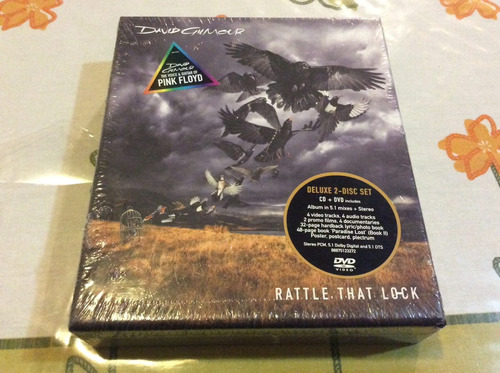 David Gilmour Rattle That Lo-ck Deluxe 2-disc Set Cd+dvd 5.1
