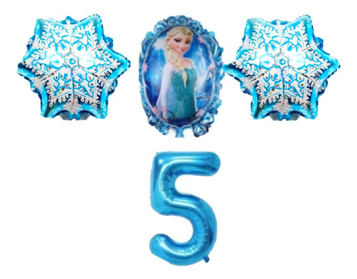 Súper Pack Globos Decorar Frozen