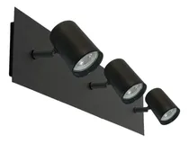 Comprar Aplique Base 3 Luces Spots Led Ideal Baño Con Lámparas Gu10 