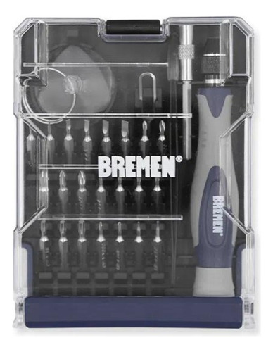 Juego De Puntas Precisión Bremen® 7783 Para Celular 29 Pzs