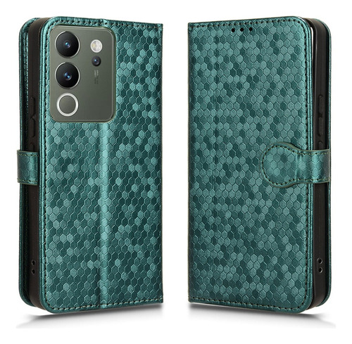 2024 For Vivo V30 Lite 5g Polka Dots Pu Wallet Card