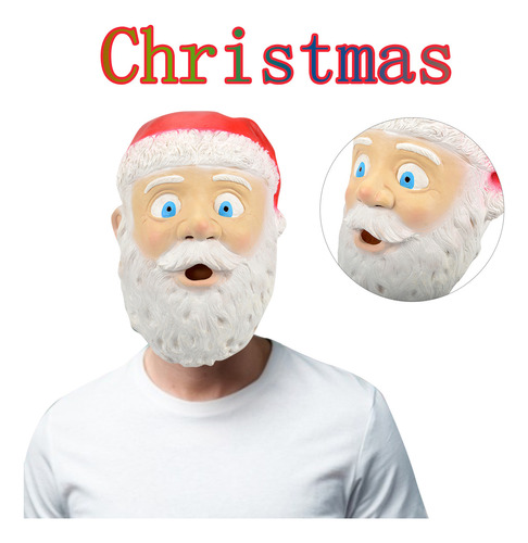 Christmas Masquerade Performance Mask Santa Claus Mask