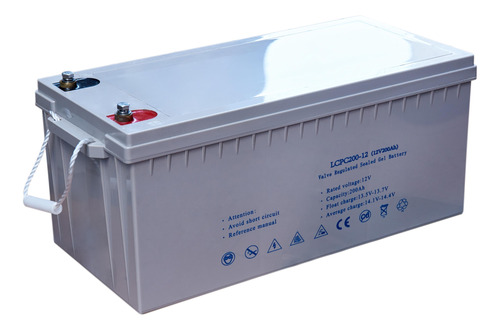 Imagen 4 de 8 de Bateria Gel Ciclo Prof Lcpc 200-12. Bluesun