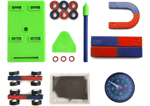 Labs Junior Science Magnet Set Para Educación Ciencia Expe.