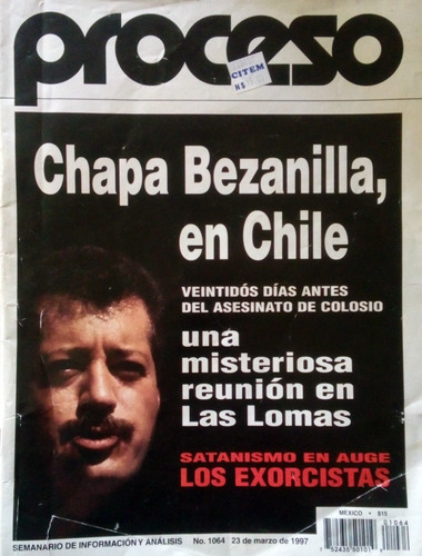 Revista Proceso 1064 + Revista Contenido: Caso Colosio (Usado)