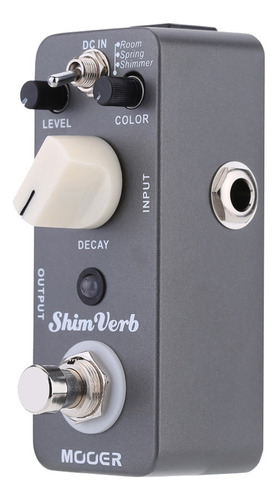 Pedal De Efecto De Reverberación Digital Mooer Shim Verb