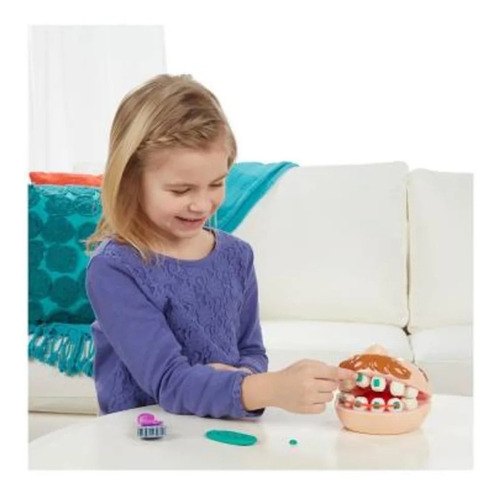 Set De Juego Plastilinas Play-doh Dentista Bromista