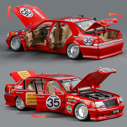 Modelo De Coche De Simulación De Coche Deportivo 1:24