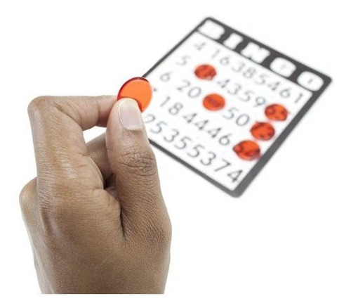 Paquete De 1000 Fichas De Bingo (mixta)
