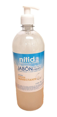 Jabón Para Manos Líquido Antibacterial 1 Lt