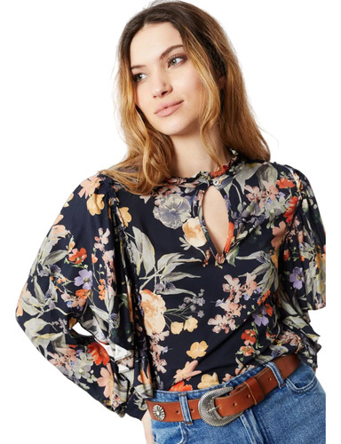 Camisola Viscosa Mujer Wanama Tokyo Nook Estampada