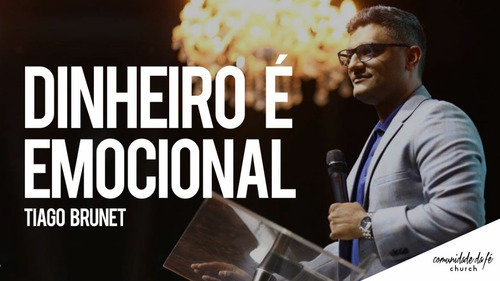 Kit Dinheiro É Emocional + Emoções Inteligentes Tiago Brunet
