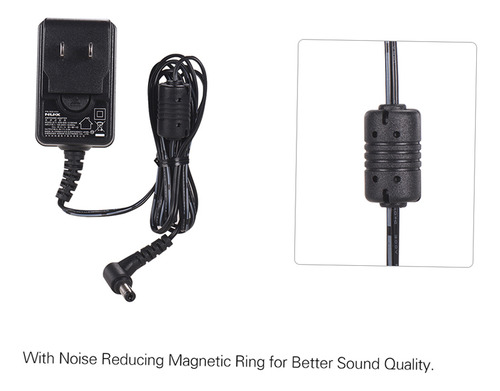 Adaptador De Corriente Amplificador Ac/dc Para Guitarra Redu