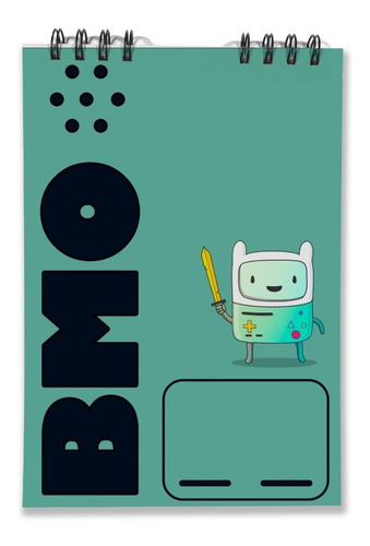 Imagen 2 de 2 de Libreta De Dibujo 60 Hojas Bond Base 28 Bmo Hora De Aventura