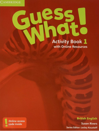 Libro Guess What 1ºprimary Activity Book Edición Inglesa