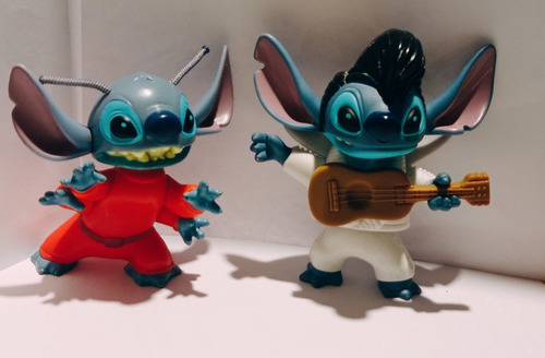 Lilo Y Stitch Muñecos Bobble Head Colección Mcdonalds 2002