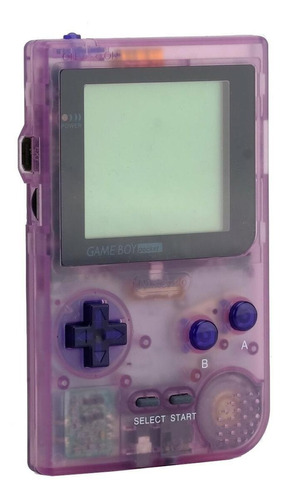 Nintendo Game Boy Pocket Standard color clear purple