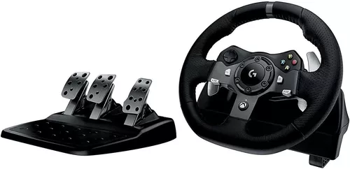 Volante Logitech Driving Force G920 KaBuM