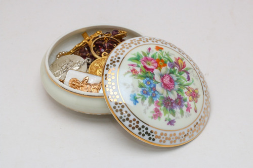 Limoges Porcelana Francesa Joyero Gout De Villes