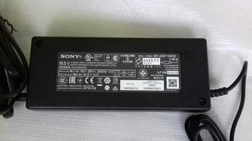 Adaptador Original Pantalla Led Sony Mod/acdp-120e03