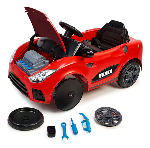 Auto/Camioneta de jugueteFeber My real car Drive color rojo