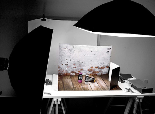 Imagen 5 de 10 de Fondo Fotografico Fotos Reversible Mate Madera Piedra Set X6