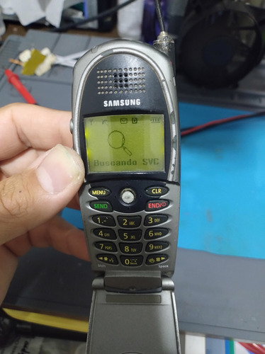 Celular Antigo Samsung Cinza (Usado)