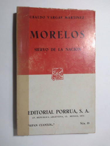 Morelos . Ubaldo Vargas Martínez