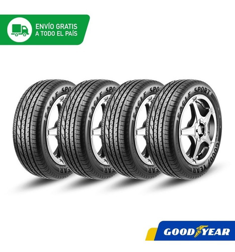 Kit 4 Goodyear 185/60 R15 Eagle Sport Vulca Sur Envio Gratis