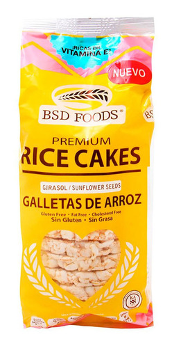 Rice Cakes Bsd Foods Girasol 72g