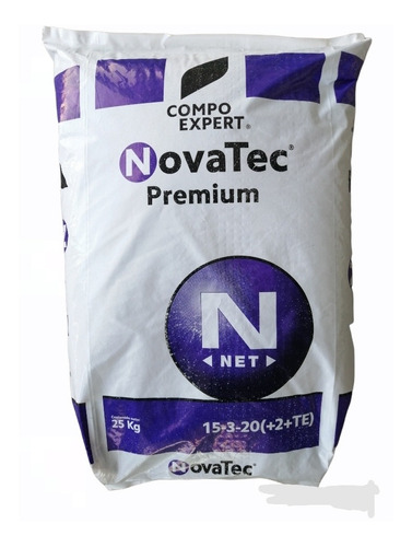 Novatec Premium Fertilizante Granulado Alta Tecnologia 25kg